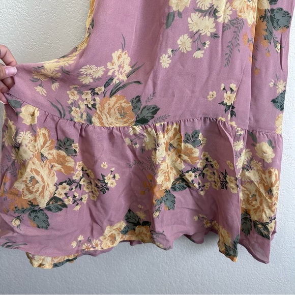 Reformation Nikita Floral Midi Dress in Blush Pink Gwenyth Size 0 - Picture 3 of 9